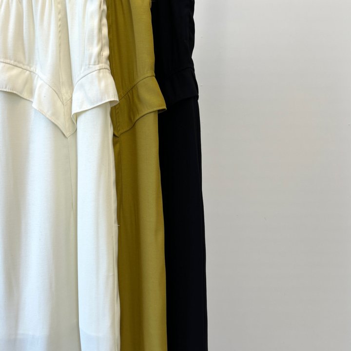 Another Avenue - Korean Women Fashion - #momslook - Frill Long Skirt - 2