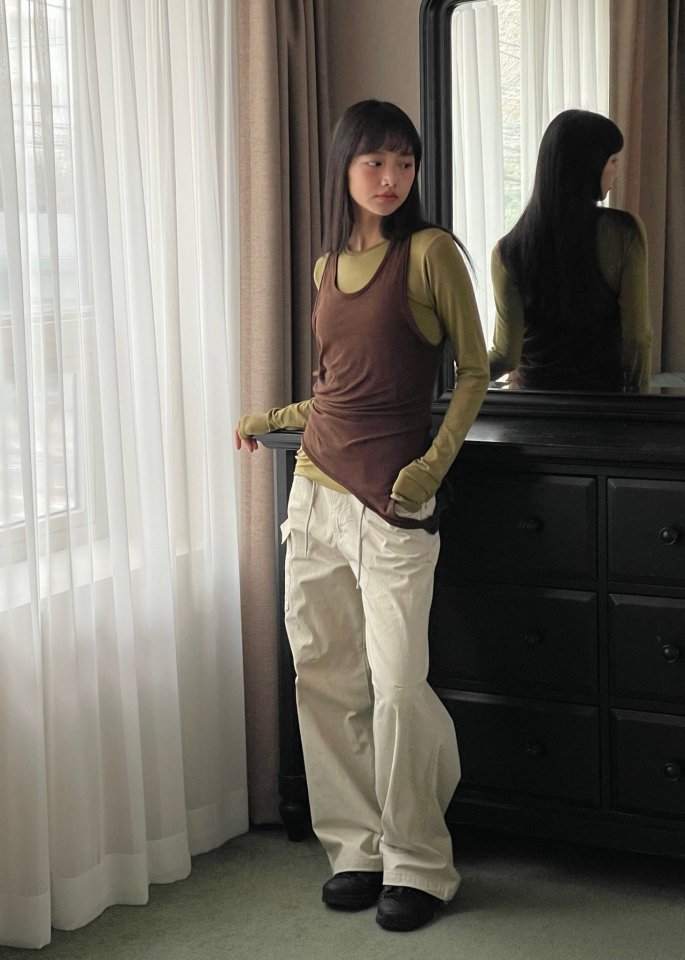 Another Avenue - Korean Women Fashion - #thatsdarling - Diagonal Pocket Chino Pants - 10