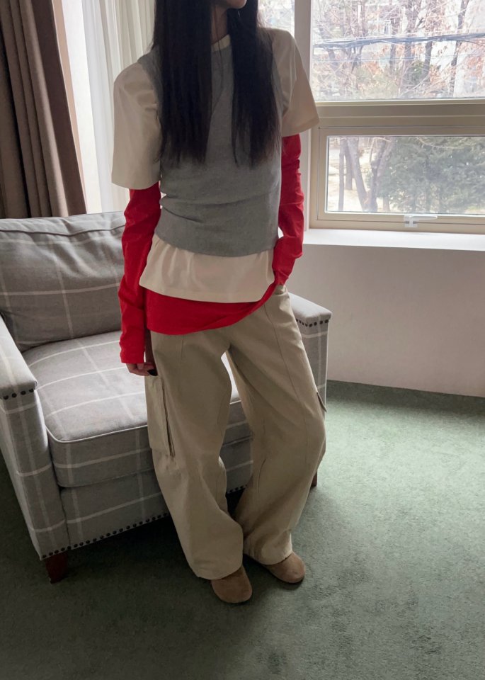 Another Avenue - Korean Women Fashion - #vintageinspired - High-Twist Long Tee - 9