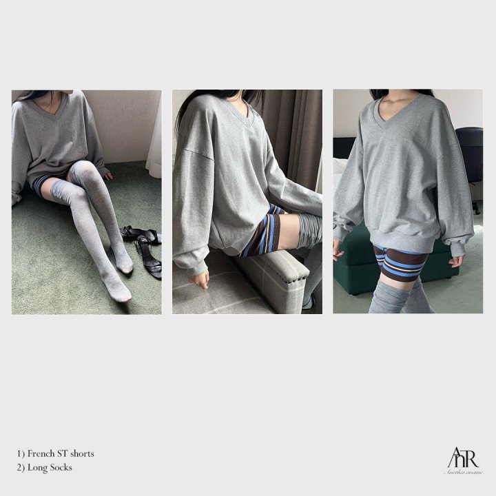 Another Avenue - Korean Women Fashion - #womensfashion - French Stripe Shorts - 8