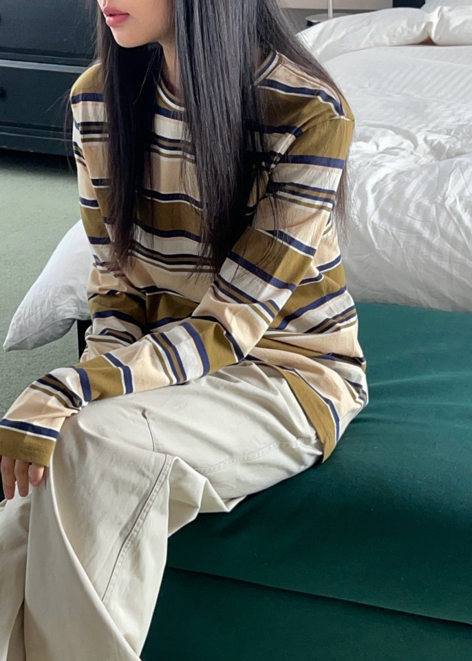 Another Avenue - Korean Women Fashion - #womensfashion - Miyu Stripe Tee - 9