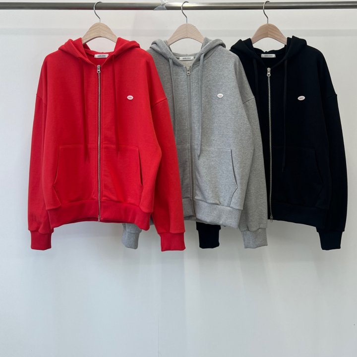 Another Avenue - Korean Women Fashion - #womensfashion - Light Hooded Zip-Up