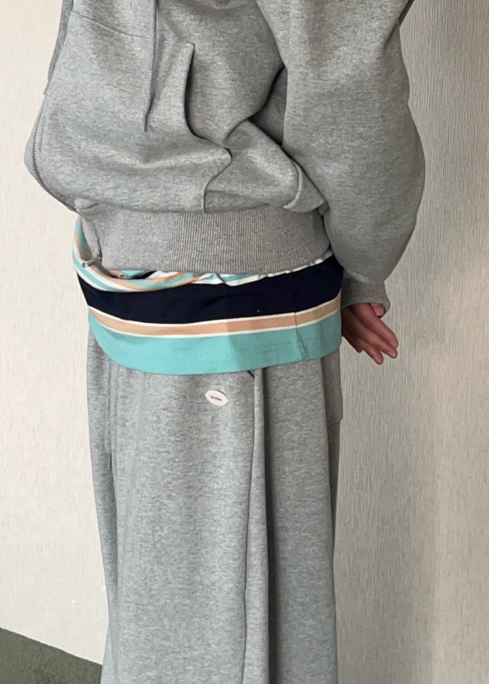 Another Avenue - Korean Women Fashion - #womensfashion - Double Wide Curve Pants - 8