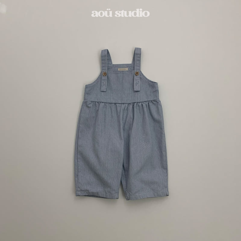 Aou Studio - Korean Baby Fashion - #babyboutique - Woody Overalls - 3