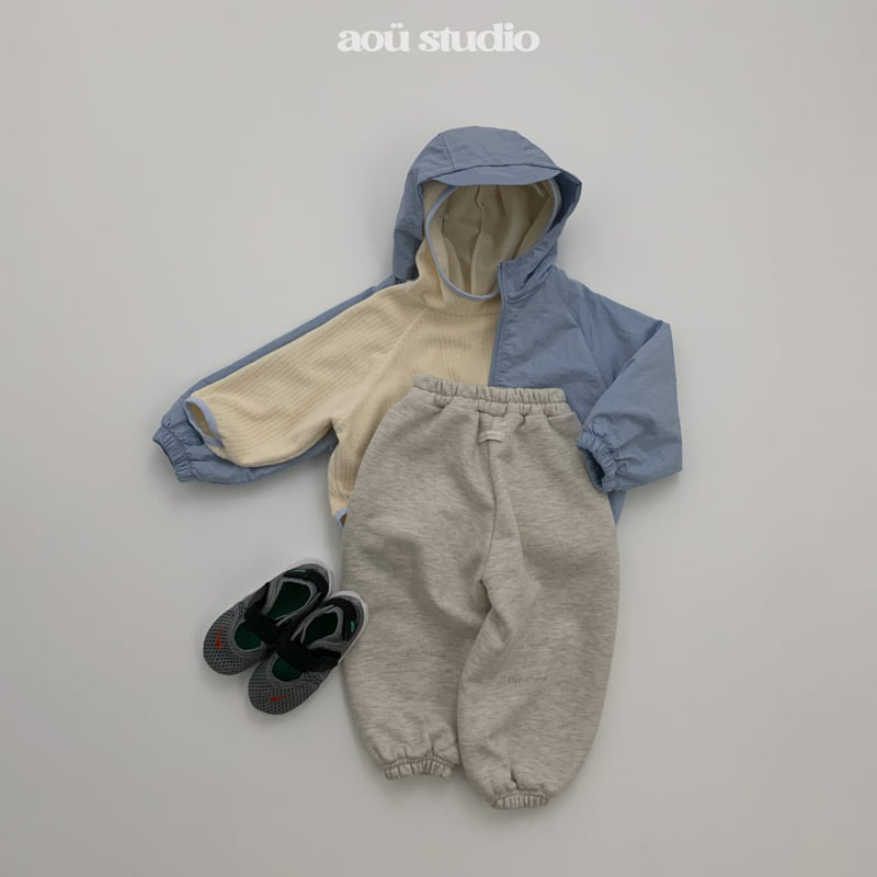 Aou Studio - Korean Baby Fashion - #babyboutique - Hooded Cape Jumper - 12