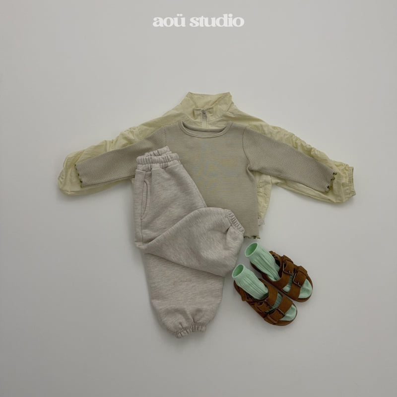 Shirring Windbreaker by Aou Studio for Baby - view 7