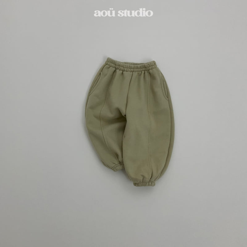 Aou Studio - Korean Baby Fashion - #babyboutique - Spring Jogger Pants - 3