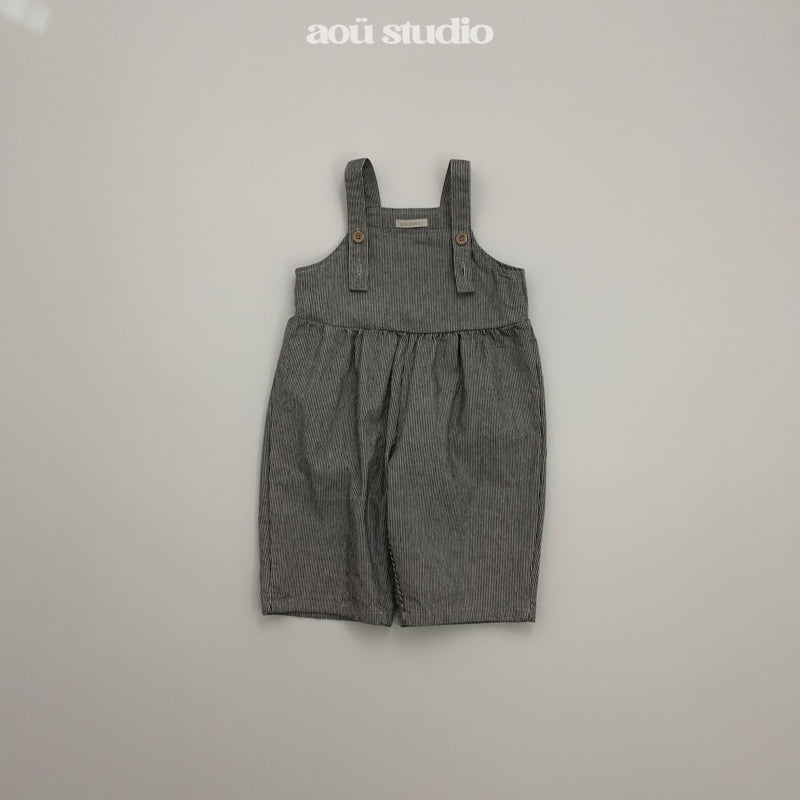 Aou Studio - Korean Baby Fashion - #babyboutique - Woody Overalls - 4