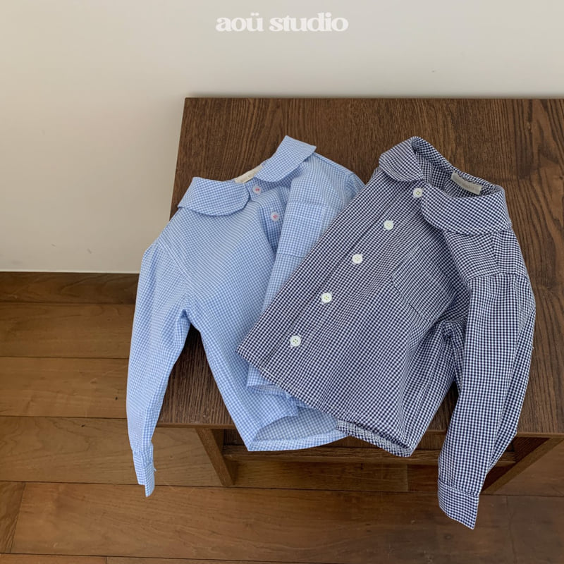 Aou Studio - Korean Baby Fashion - #babyboutiqueclothing - Kumo Shirt