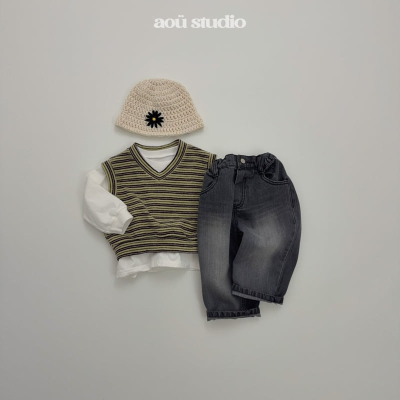 Kiko Vest by Aou Studio for Baby - view 7