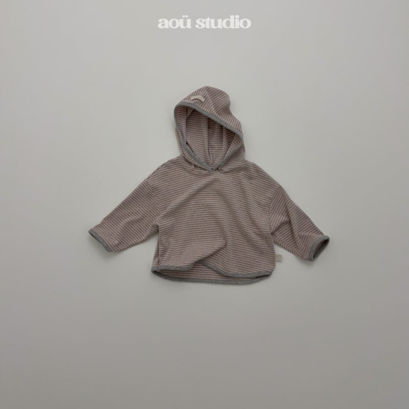 Aou Studio - Korean Baby Fashion - #babyboutiqueclothing - Caramel Hoodie - 4