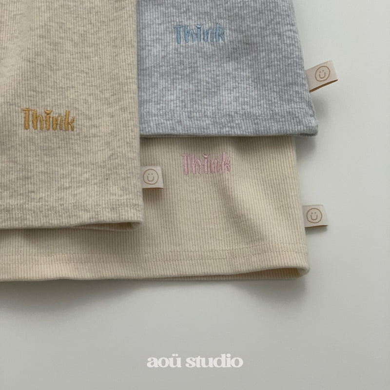 Aou Studio - Korean Baby Fashion - #babyclothing - Think Tee - 6