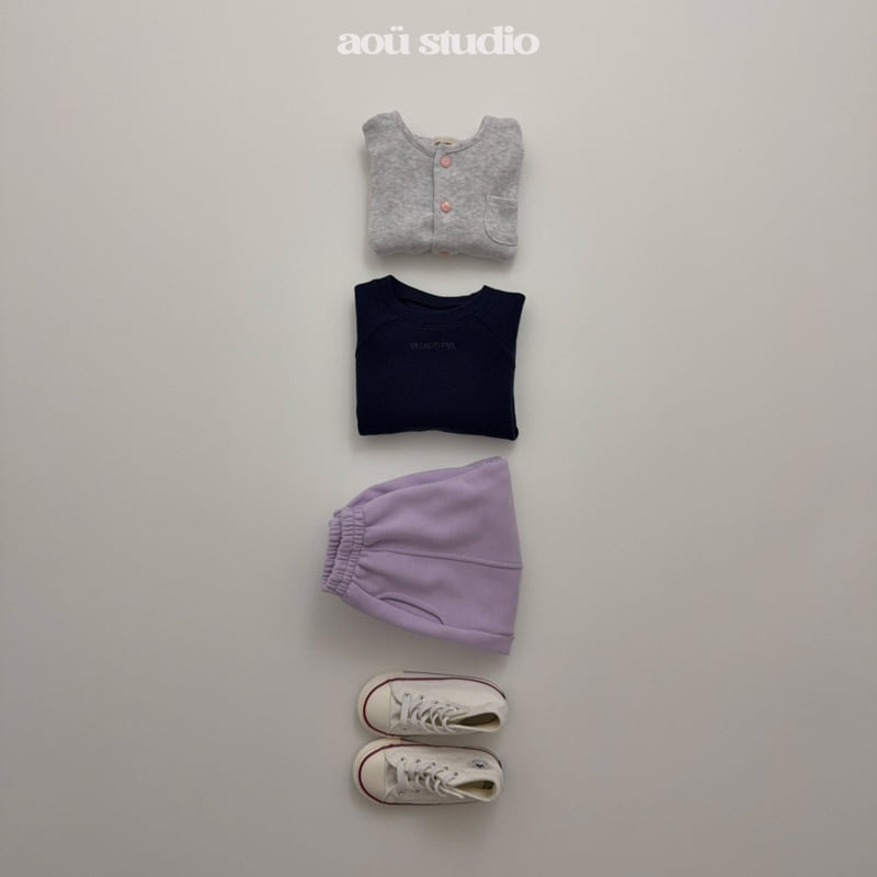 Aou Studio - Korean Baby Fashion - #babyfashion - Spring Jogger Pants - 6