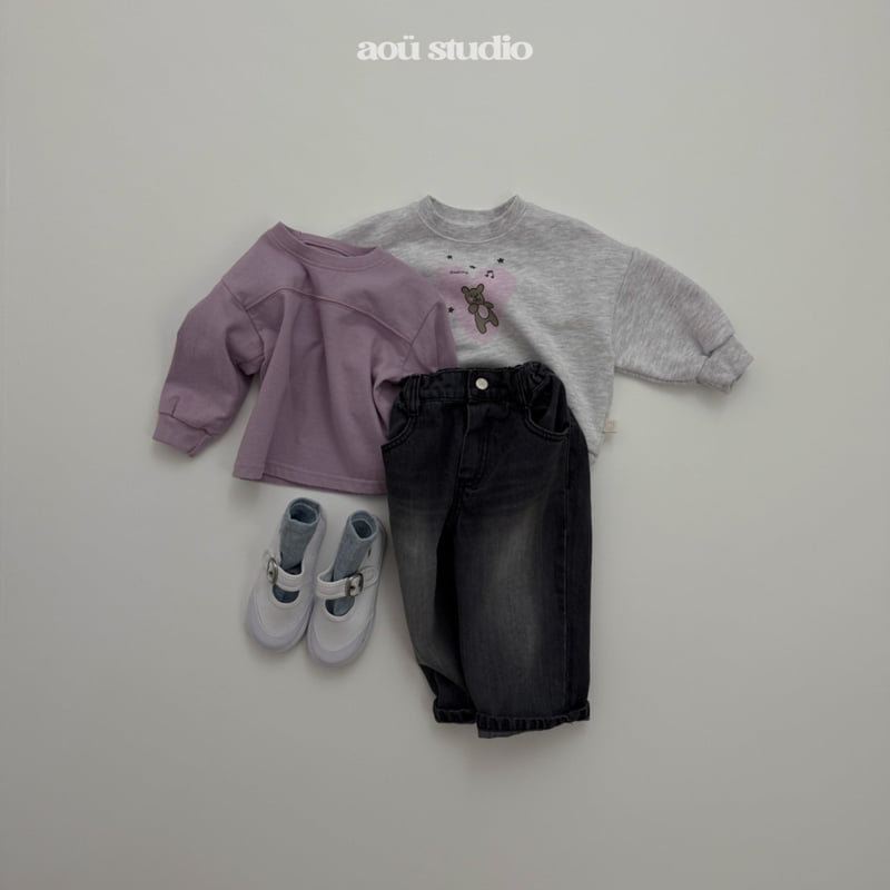 Aou Studio - Korean Baby Fashion - #babyfashion - Easy Tee - 5