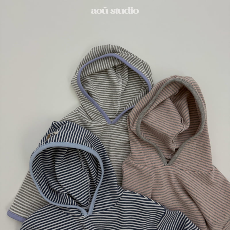 Aou Studio - Korean Baby Fashion - #babyfever - Caramel Hoodie - 6
