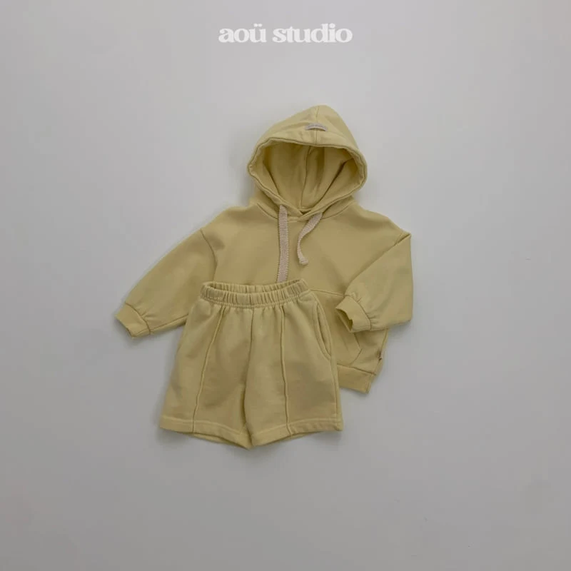 Aou Studio - Korean Baby Fashion - #babyfever - Pure Hoodie - 12