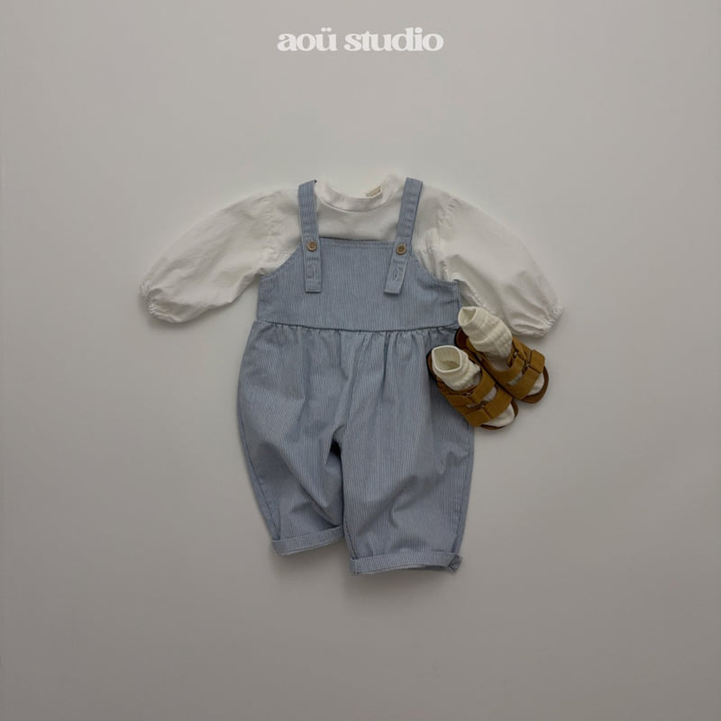 Aou Studio - Korean Baby Fashion - #babylifestyle - Woody Overalls - 9