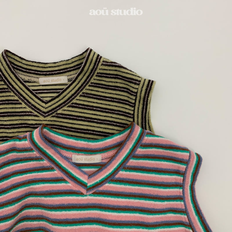 Kiko Vest by Aou Studio for Baby - view 12