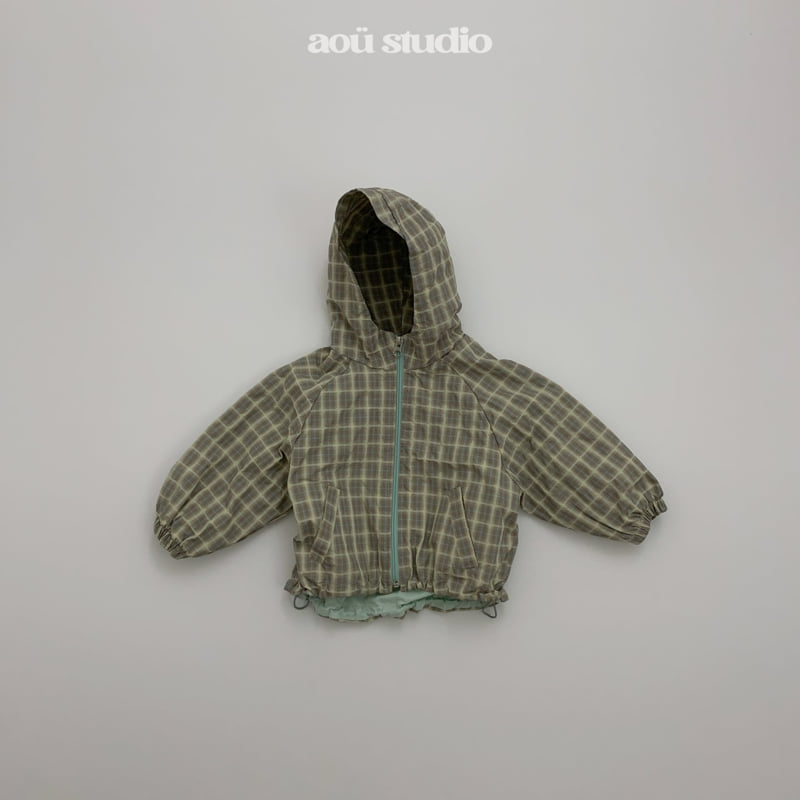 Aou Studio - Korean Baby Fashion - #babylifestyle - Hooded Cape Jumper - 4