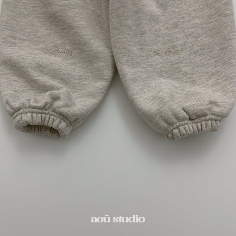 Aou Studio - Korean Baby Fashion - #babyoninstagram - Sunshine Jogger Pants - 5