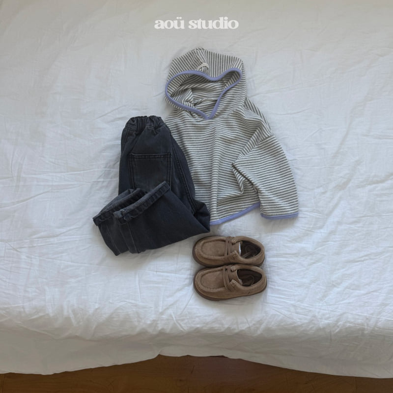 Aou Studio - Korean Baby Fashion - #babyootd - Core Denim Pants - 6