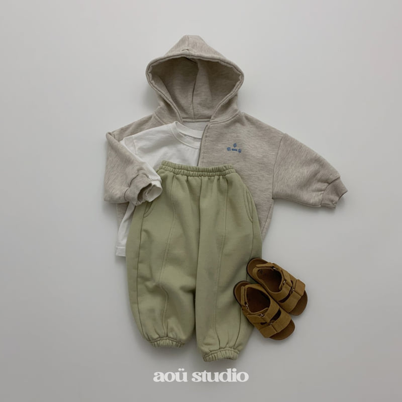 Aou Studio - Korean Baby Fashion - #babyootd - Spring Jogger Pants - 11