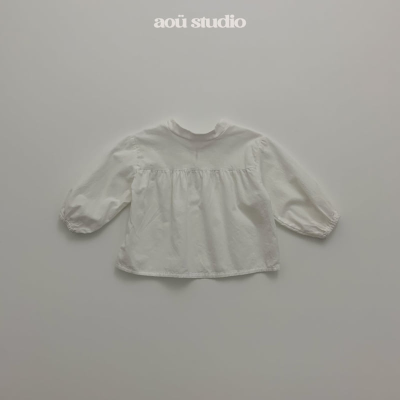 Aou Studio - Korean Baby Fashion - #babyoninstagram - U Blouse - 4