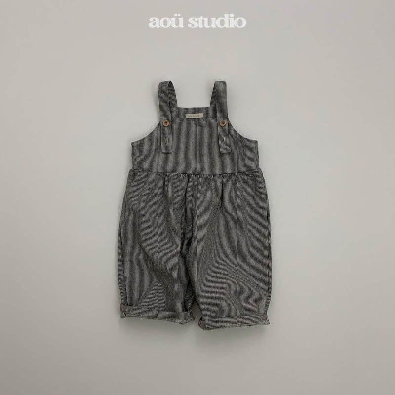 Aou Studio - Korean Baby Fashion - #babyoutfit - Woody Overalls - 12