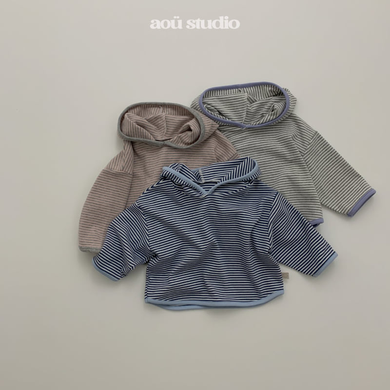 Aou Studio - Korean Baby Fashion - #babyoutfit - Caramel Hoodie - 11