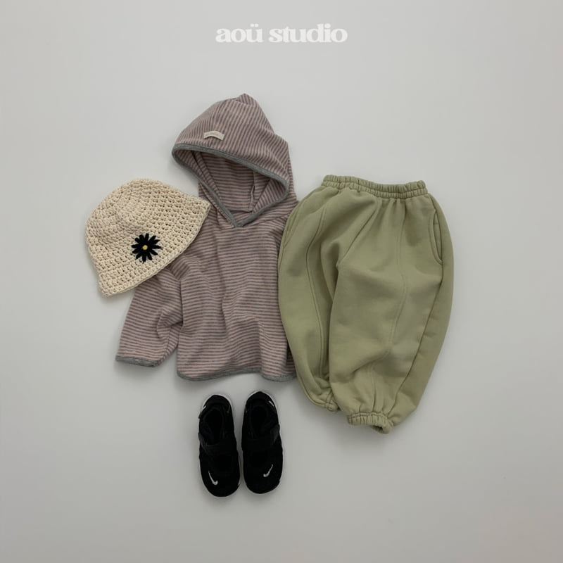 Aou Studio - Korean Baby Fashion - #babyoutfit - Caramel Hoodie - 12