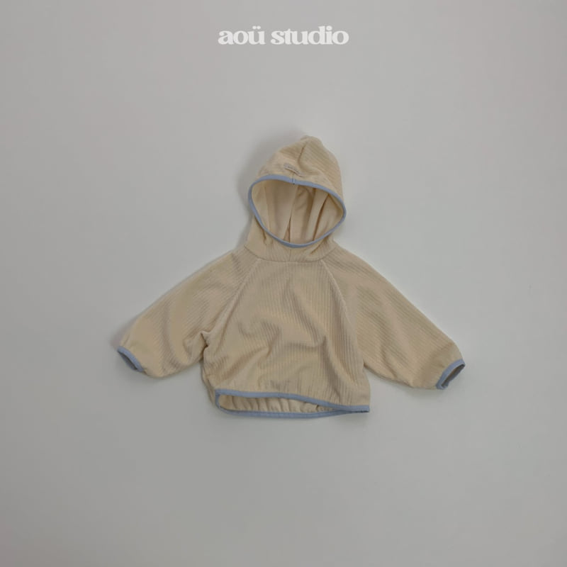 Aou Studio - Korean Baby Fashion - #babyoutfit - Easy Hoodie - 3