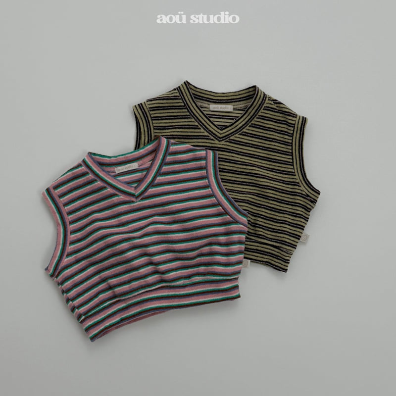 Kiko Vest by Aou Studio for Baby - view 1