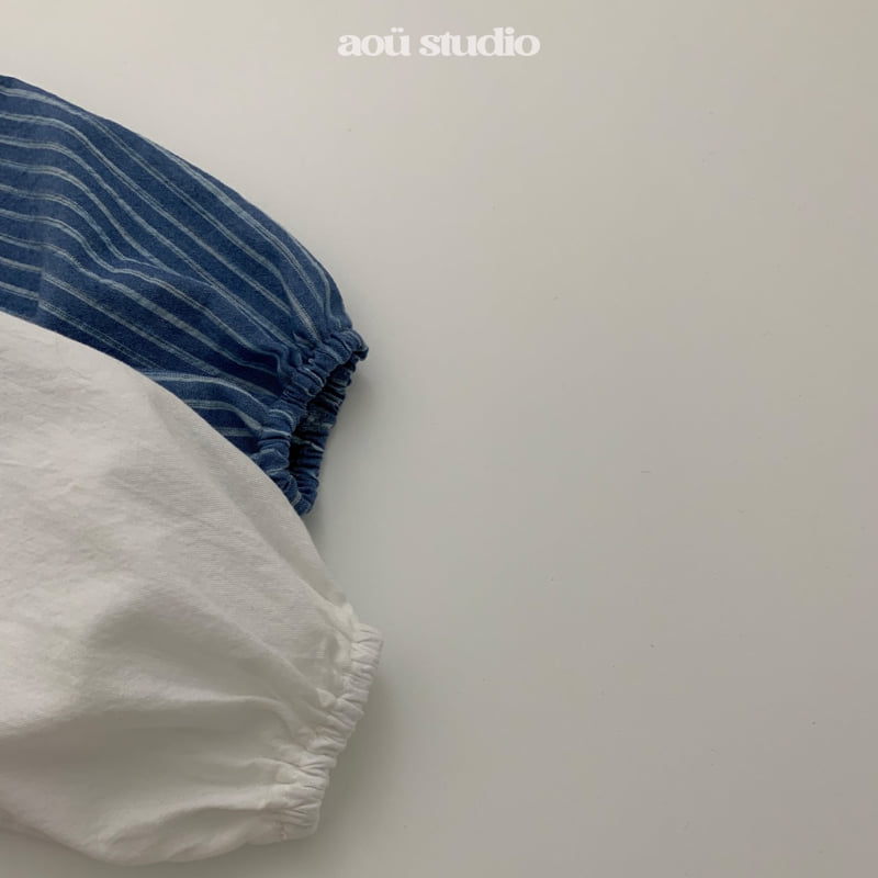 Aou Studio - Korean Baby Fashion - #babyoutfit - U Blouse - 5