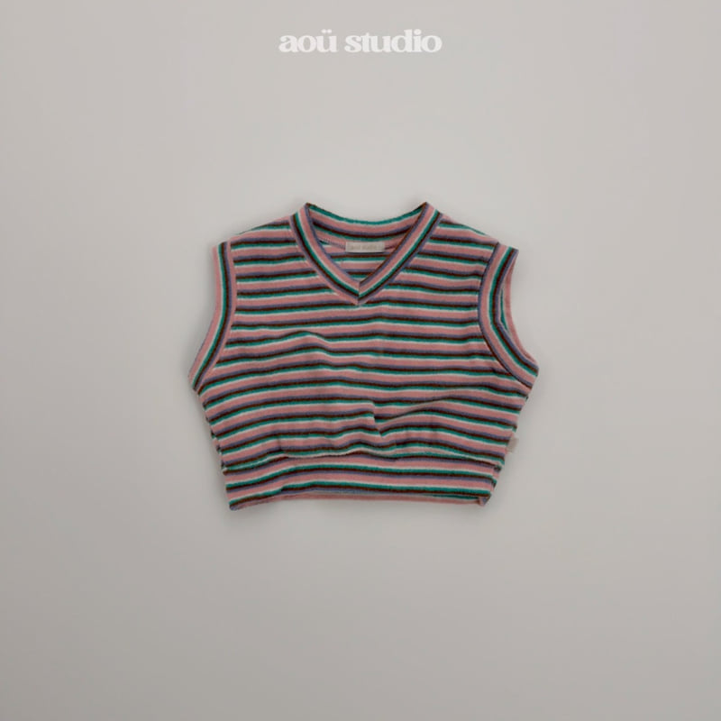 Kiko Vest by Aou Studio for Baby - view 3