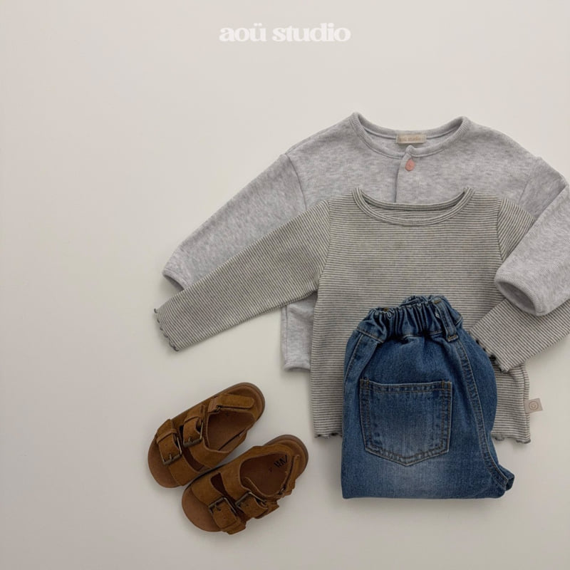 Aou Studio - Korean Baby Fashion - #onlinebabyboutique - Pocket Cardigan - 11