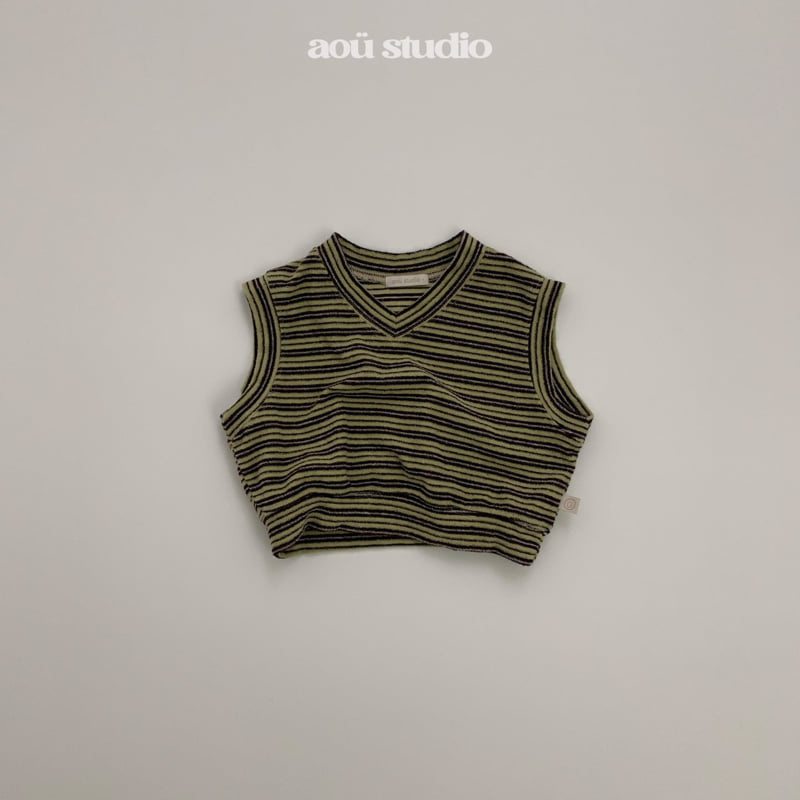 Kiko Vest by Aou Studio for Baby - view 4