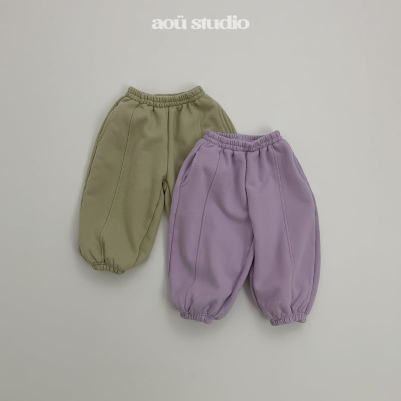 Aou Studio - Korean Baby Fashion - #onlinebabyshop - Spring Jogger Pants