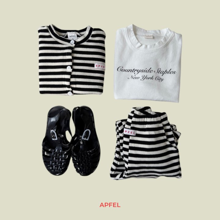 Apfel - Korean Children Fashion - #childrensboutique - New York Tee - 6