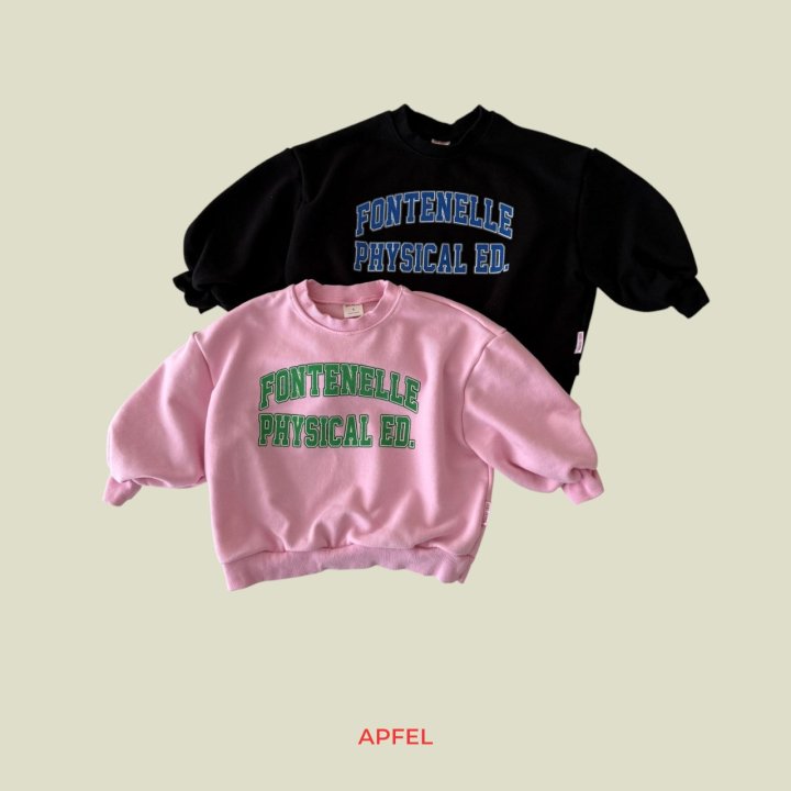 Apfel - Korean Children Fashion - #discoveringself - School Sweatshirt