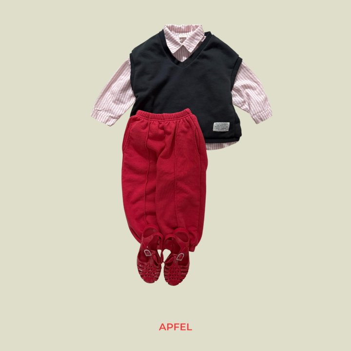 Apfel - Korean Children Fashion - #fashionkids - Campus Vest - 7