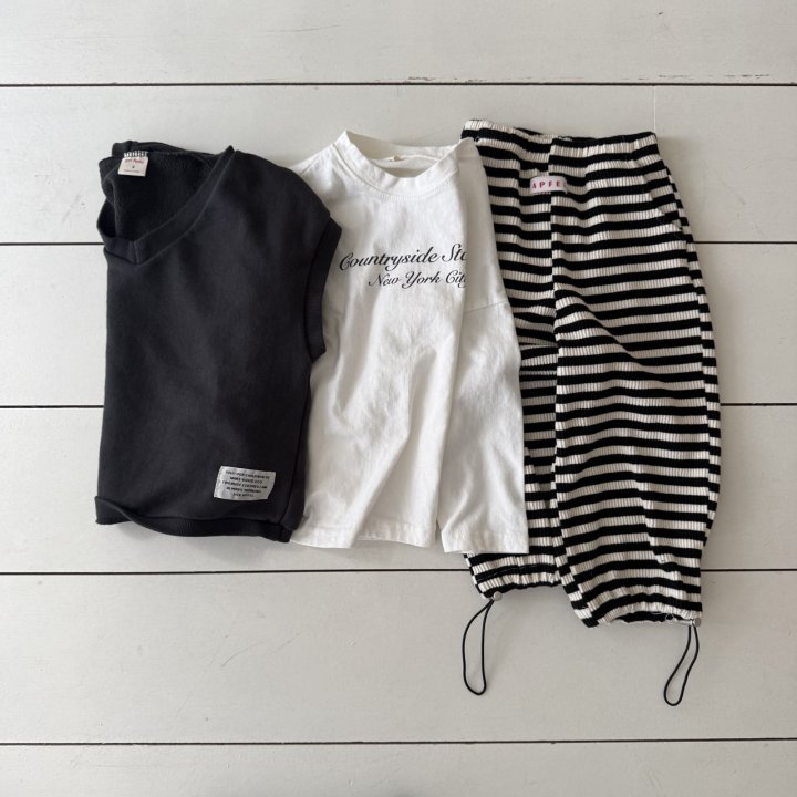 Apfel - Korean Children Fashion - #kidsshorts - New York Tee - 10
