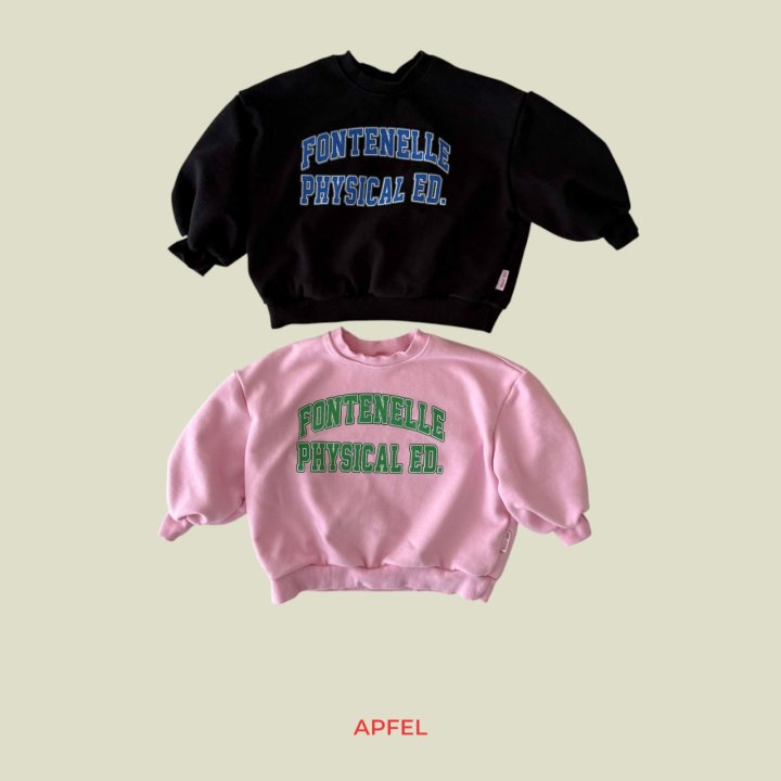 Apfel - Korean Children Fashion - #kidsshorts - School Sweatshirt - 4