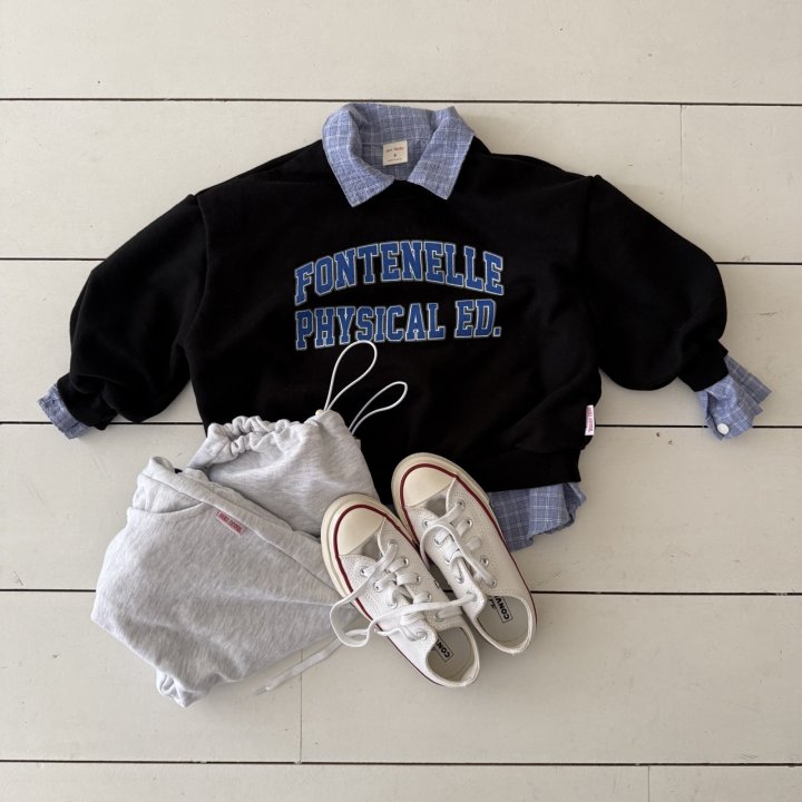 Apfel - Korean Children Fashion - #littlefashionista - School Sweatshirt - 7