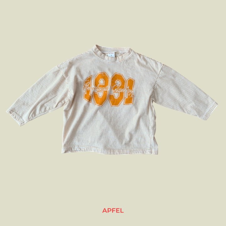 Apfel - Korean Children Fashion - #littlefashionista - Number Tee - 3