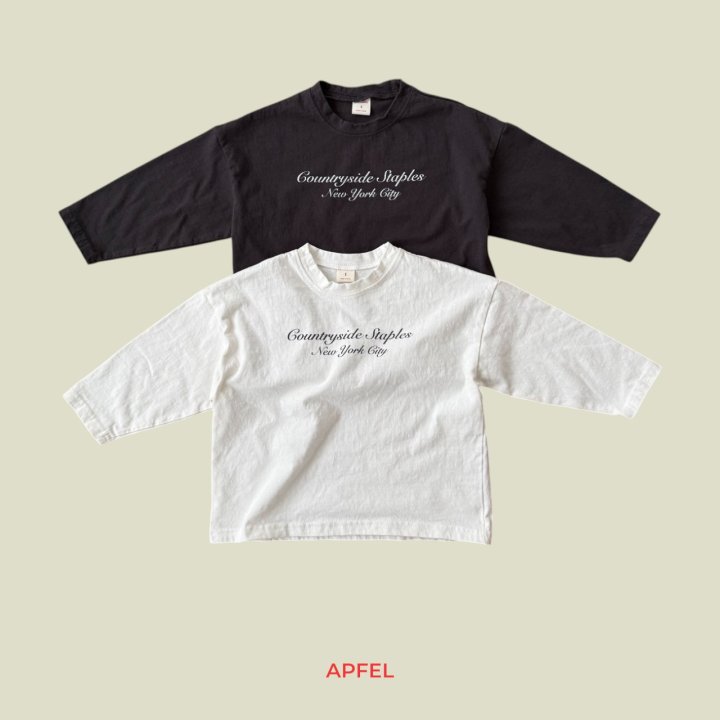 Apfel - Korean Children Fashion - #magicofchildhood - New York Tee
