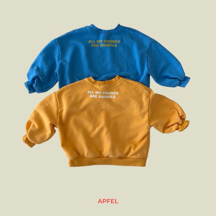Apfel - Korean Children Fashion - #magicofchildhood - Friend Sweatshirt - 4