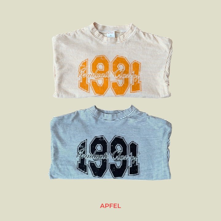 Apfel - Korean Children Fashion - #minifashionista - Number Tee - 5