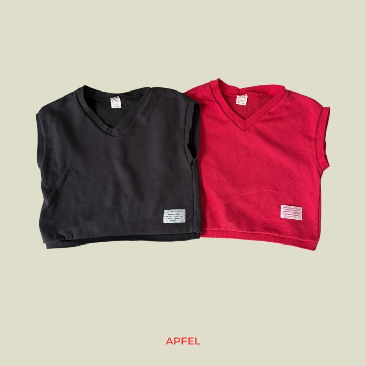 Apfel - Korean Children Fashion - #toddlerclothing - Campus Vest