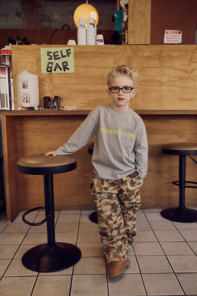 Apple Smile - Korean Children Fashion - #Kfashion4kids - Camo Print Pants - 3