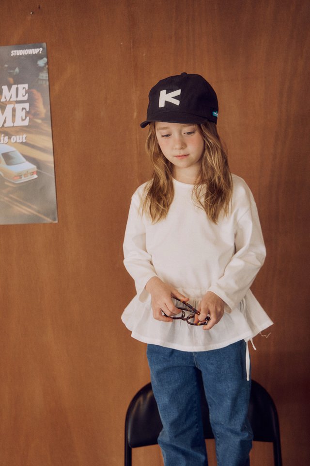 Apple Smile - Korean Children Fashion - #stylishchildhood - Denim Pants - 4